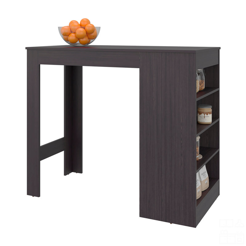 Îlot de cuisine, 4 tablettes