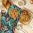 Bright Flora Oven Mitt Cotton Twill