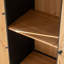 Armoire de rangement 2 portes 36 "* 31" avec portes en bois naturel récupéré Mahisha