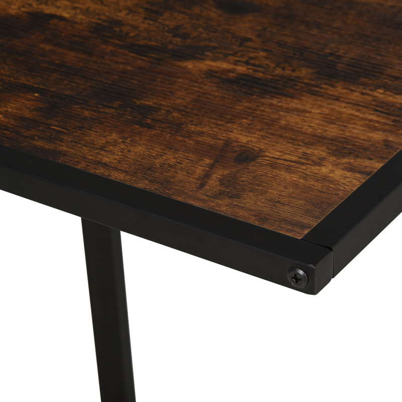 C Table End Table, Brown