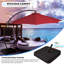 Parasol en porte-à-faux 144 po Beesan-69378881