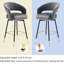 Tabouret de bar rotatif 29,5 po Roellig-1831422212