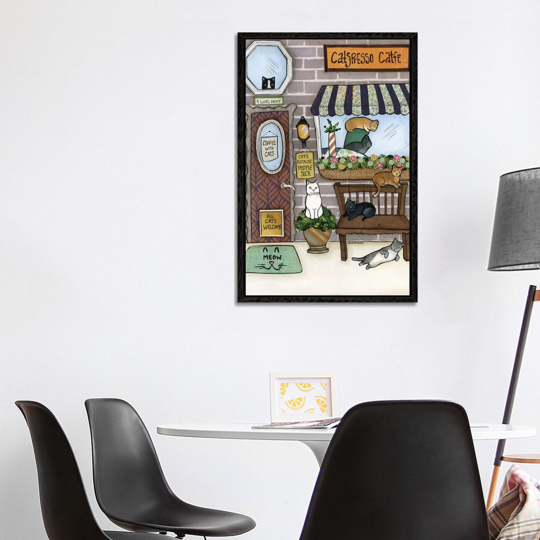 Cats by Jamie Morath - Print on Canvas