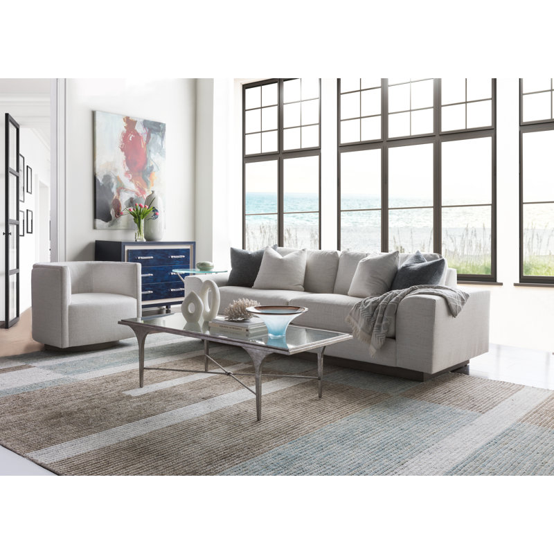 Porto Coffee Table, Silver