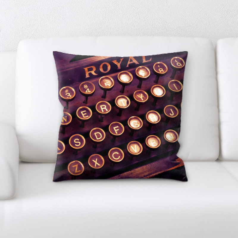 Coussin machine à écrire