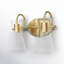 2 Light Transparent Dimmable Vanity Light-186788979