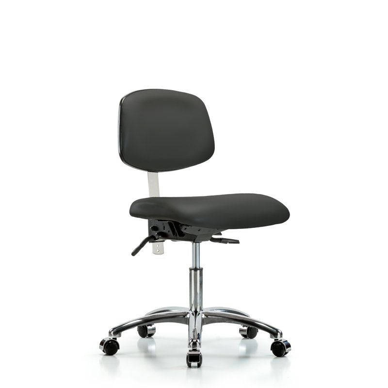 Chaise de travail Koa, Roulettes, Anthracite, Inclus