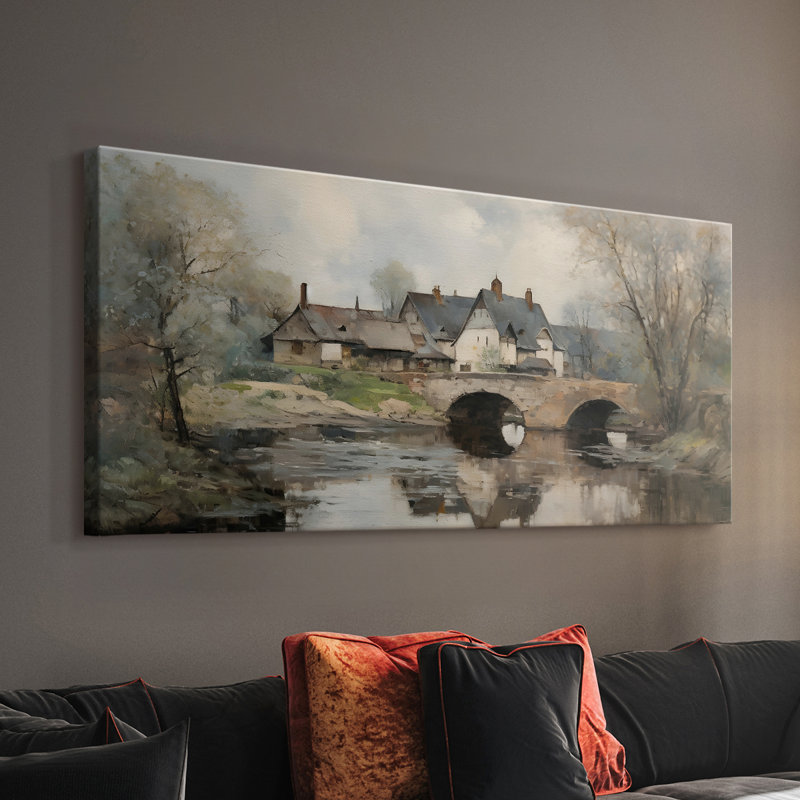 Landscape Series-MXX- Gallery Wrapped Canvas -Ready to Hang, 16" H x 32" W