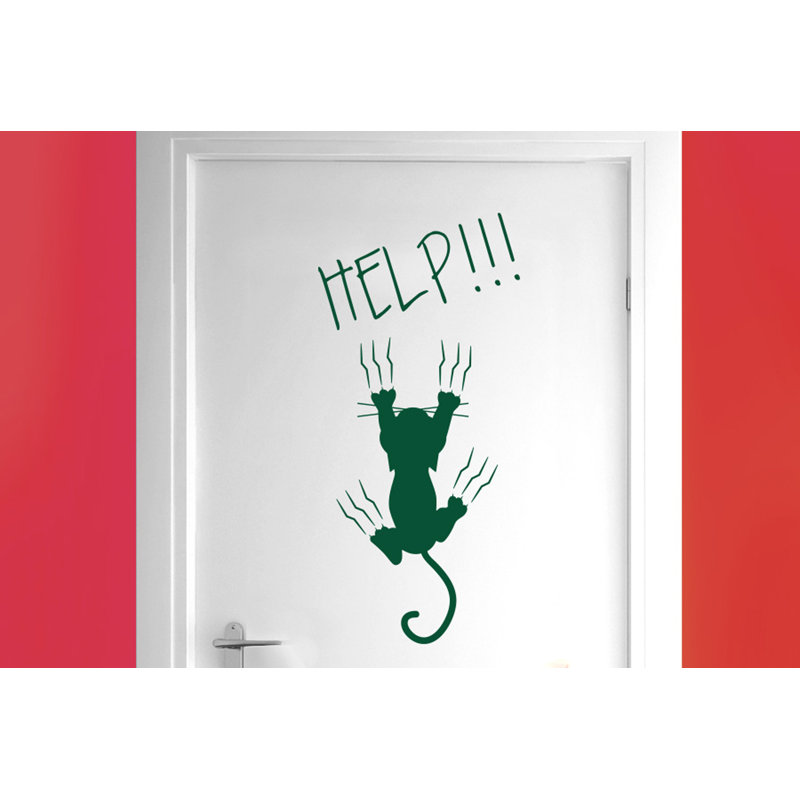 Animals Wall Decal, Dark Green