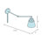 Kevyn Swing Arm Sconce-1642523-1642522