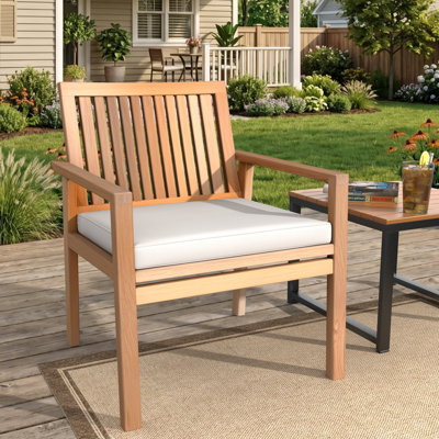 Sunbrella® Outdoor Dining Chair Seat Cushion