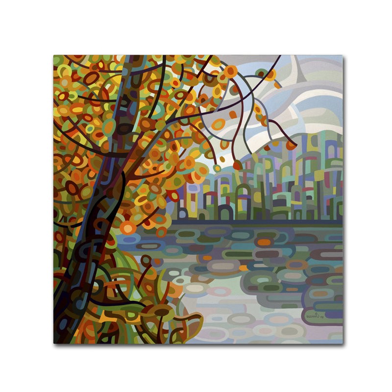 «Reflections» par Mandy Budan - Impression sur toile, H 18 po x l 18 po x P 2 po
