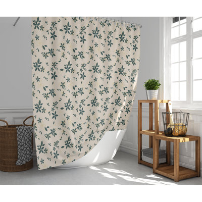 Chowk Floral Shower Curtain