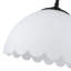 Luminaire suspendu 1 lumière avec verre opale Barnes-106853585