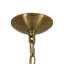 4 - Suspension conique contemporaine en tissu clair