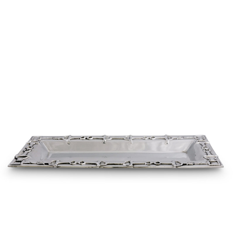 Equestrian Metal Decorative Tray
