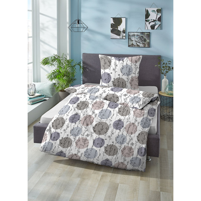 Sateen Duvet Cover Set Set, 135 x 200 cm - 1 Pillowcase (80 x 80 cm)