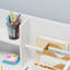 Rectangle Solid + Manufactured Wood Reception Desk