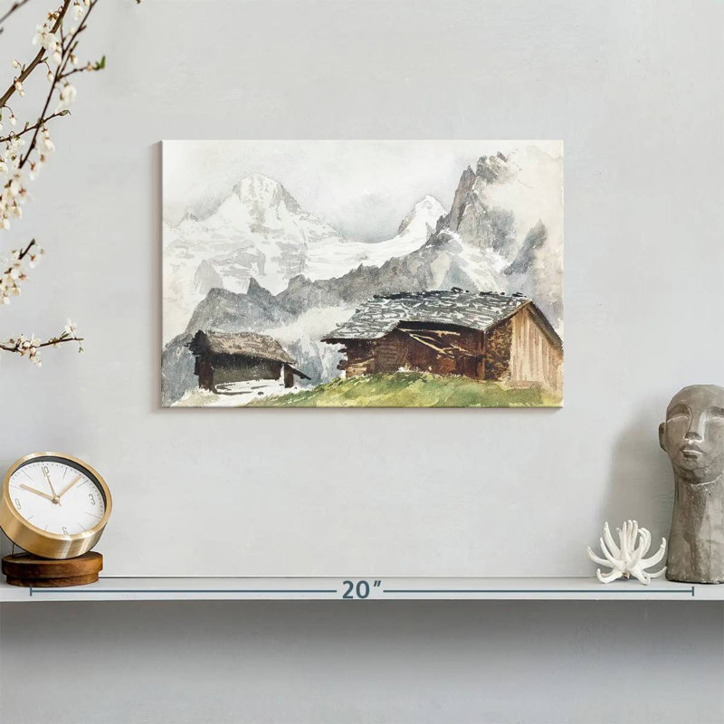 Lilith Chalets Breithorn Murren 1870, H 8 po x l 12 po