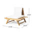Cason Acacia 2 - Person Patio Conversation Sets with Cushions-1977724931