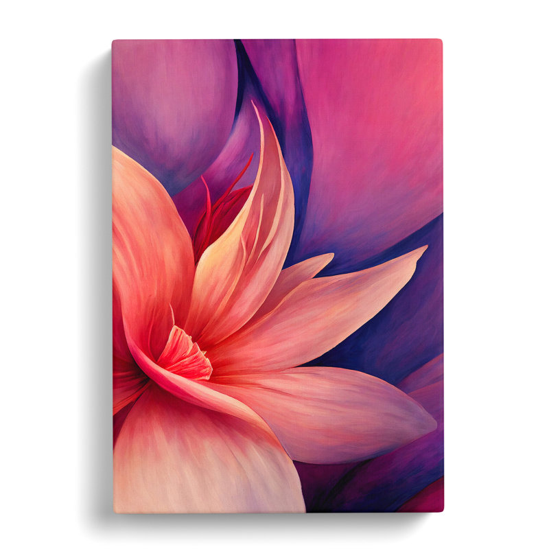 A Legendary Flower - Wrapped Canvas Print, 50cm H x 35cm W x 3cm D