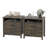 21.7" Nightstand with 2 Drawers(Set of 2)-1899125444
