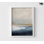 Impression de peinture de paysage bleu marine, art mural encadré plage, paysage mural, impression d'art Nature, impression eau bleue, art mural encadré