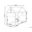 Mid Sleeper Bed House Wood DIENNE 90 x 200 cm (EU Single)-1717913833