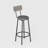 Modern Design Kitchen Dining Table, Pub Table, Long Dining Table Set with 4 Stools