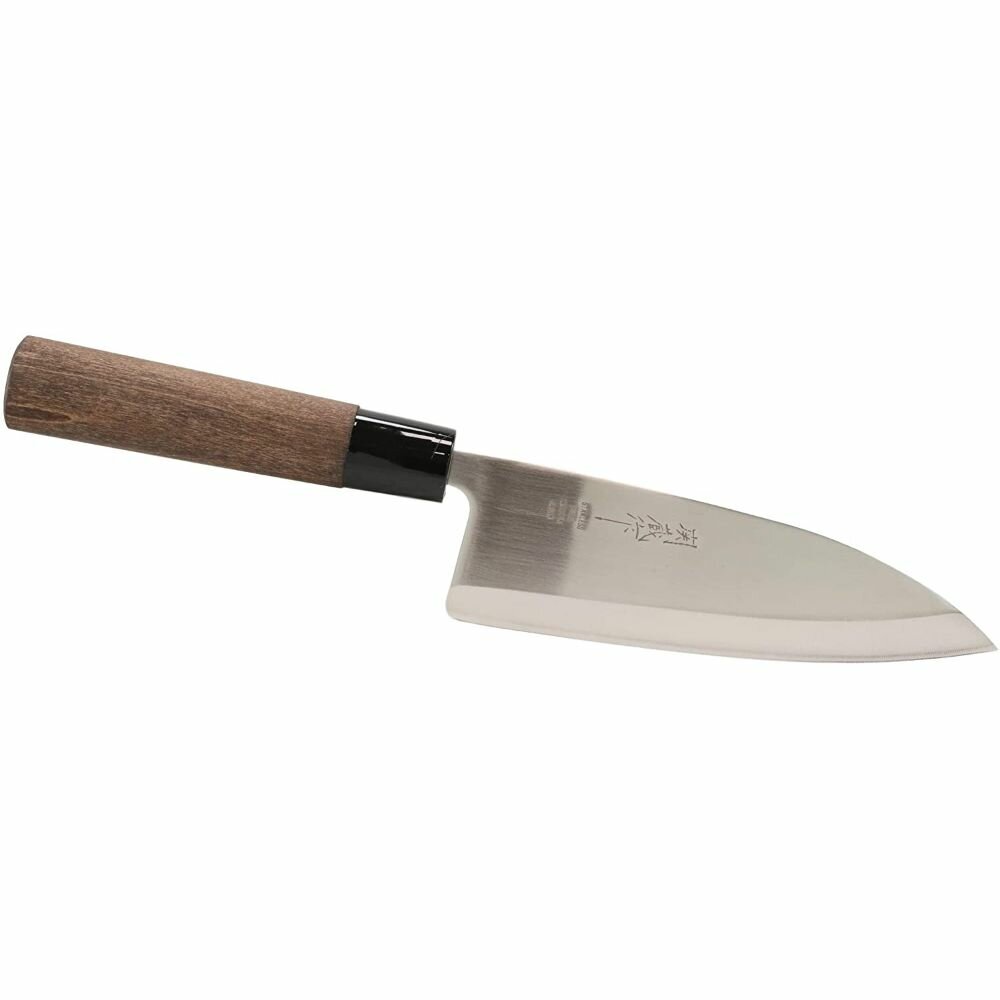 Japanese Kitchen Small Deba Knife 4.7 inch Single Edged Right Handed Seki Japan