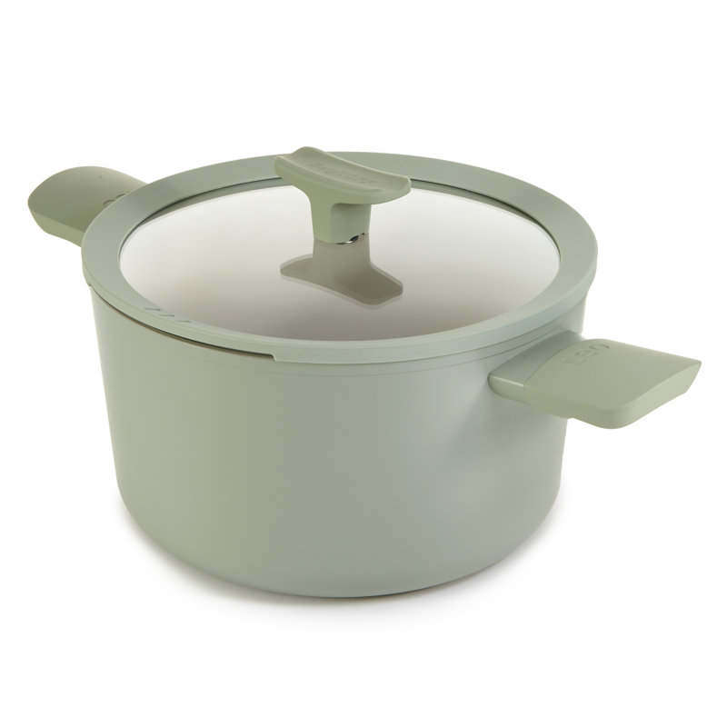 Marmite en céramique antiadhésive BergHOFF Balance, 5,8 pte, Vert