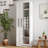 Multi - Purpose, Expandable Pull Out, Kitchen Pantry Storage, Organizer, Glass Doors, Particle Board + Functional Cabinet,