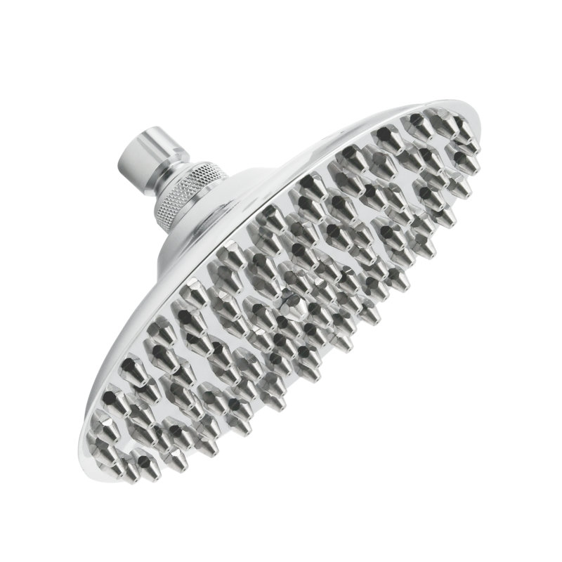Banner 8" Vintage Ceiling Mount Sunflower Shower Head, Chrome