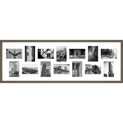 Aaiyana Wood Picture Frame with Mat