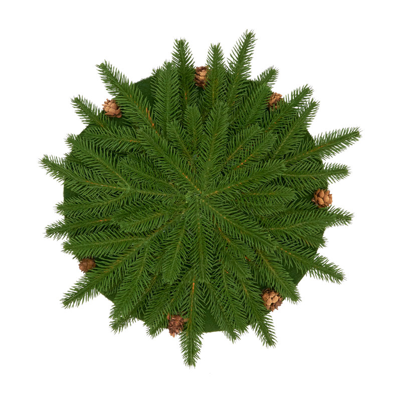 Napperon Forest Harvest Pinecone (ensemble de 4)
