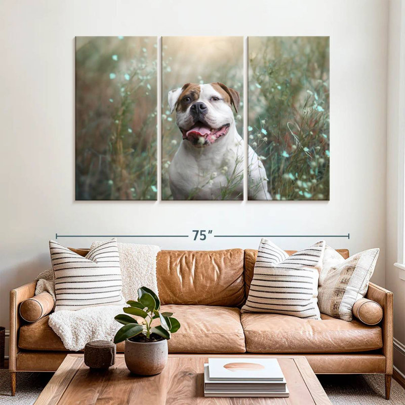 Brampt Nature Dog, 42" H x 65" W