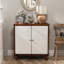 Armoire d'appoint en bois massif Catrinel-377992157