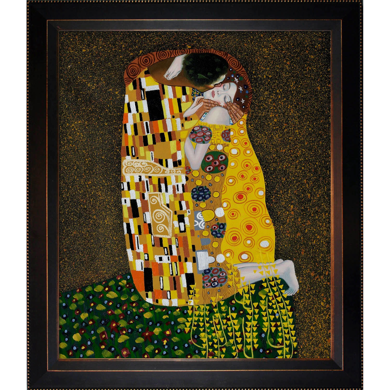 Vault W Artwork The Kiss by Gustav Klimt Framed Painting | Wayfair