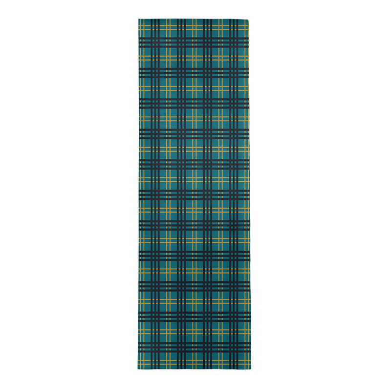 Plaid Indoor Rug, Runner 2'6" x 8'