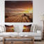 Off Road In Desert At Sunset - Photographie sur-77171952