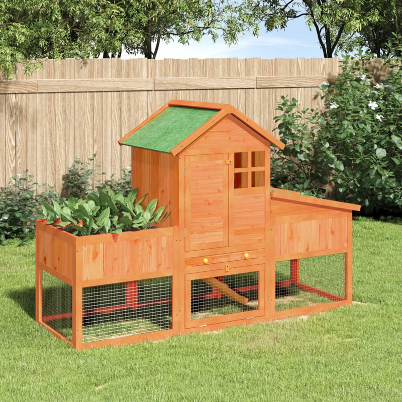 Bois de pin massif Tucker Murphy Pet ™ 66,9 po x 24,8 po x 44,5 po