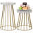 2 Piece Cake Plate Stand Set