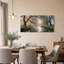 " Golden Light Over Misty River With Willow Trees " Painting Print-2082562116