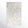 Tuscon Cowhide Chevron Area Rug in Cream