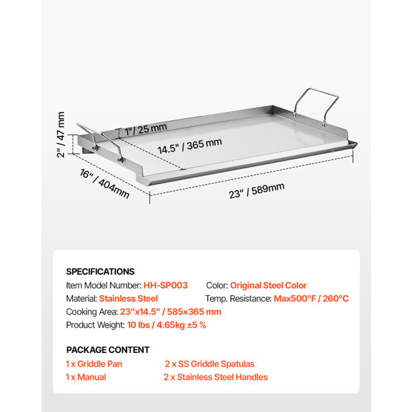 Dimensions du produit