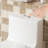 1.1/1.6 GPF Tornado Flush One-Piece Toilet Elongated, Siphonic S-Trap 12",Soft Closing Seat, Button On Tank Top ,Powerful Dual Flush MAP 1000G, Comfort Chair Seat ADA Height 17", Glossy White