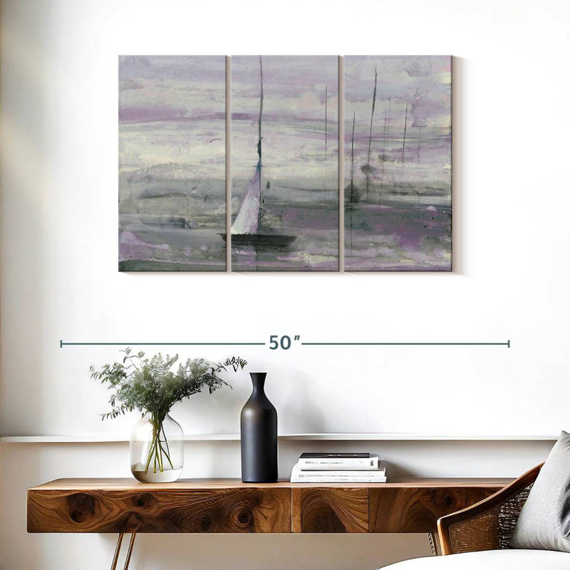 Voile Mehar - mauve, H 24 po x l 38 po