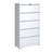 5 Drawer Metal Lateral File Cabinet, Filing Cabinet With Lock, Lockable File Cabinet, Locking Metal File Cabinet For Legal/Letter/A4/F4 Size-1653070878