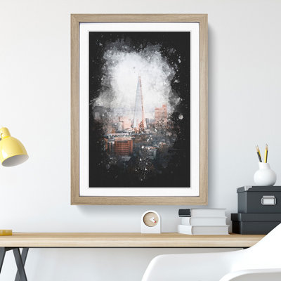 The Shard in London Vol.5 - Picture Frame Graphic Art