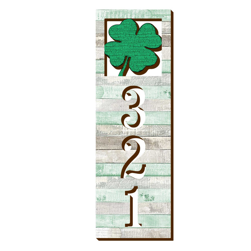 Plaque d'adresse sur 1 ligne Clover, Oui
